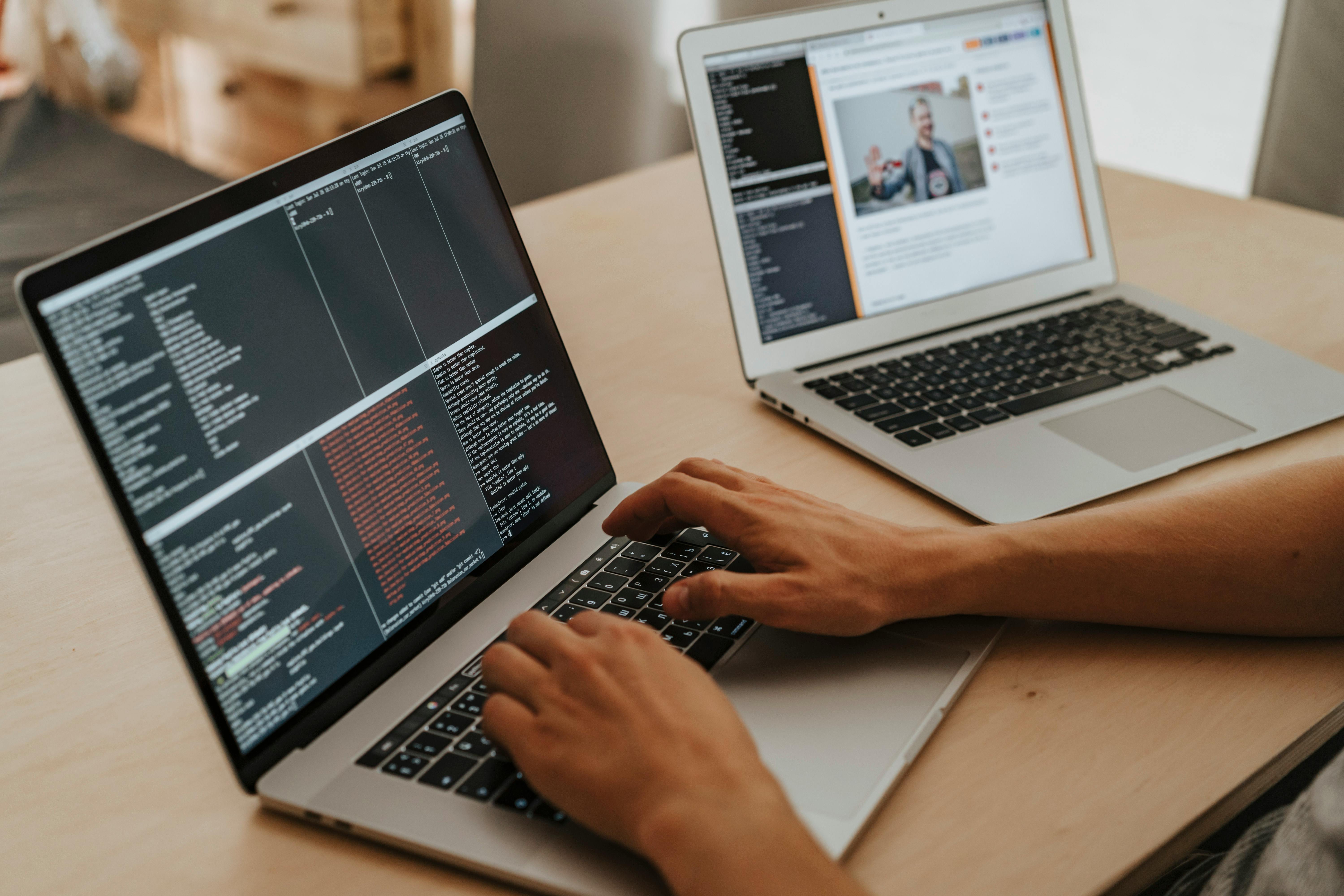 Engineers collaborating on cloud platform work